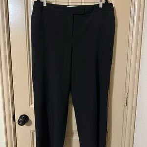 Kasper Classic Black Women's Trousers 16W Pants Office Work Wear